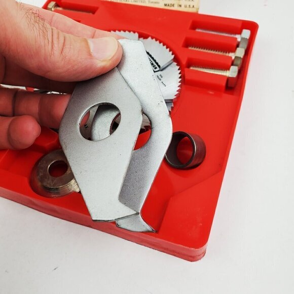 Craftsman Kromedge Dado Set Power Hand Saws Vintage Made USA 3268 Unused - Picture 9 of 13